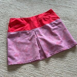 Adidas Womens Size S Skort Skirt Compression Lining hot pink tennis RN 88387.